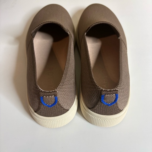 Rothy's The Ravello Slip On Sneaker 9 US Portobello Brown Knit - Picture 4 of 10